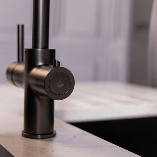 Flode tre | 3 in 1 Boiling Water Tap | Gun Metal Finish