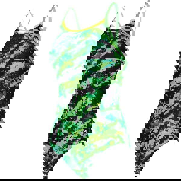 Zoggs Greengame Strikeback Swimsuit - Green