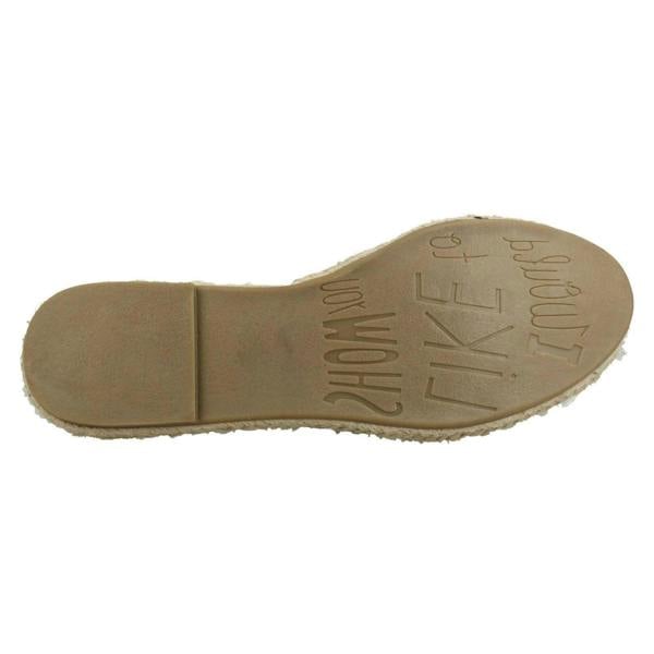 Spot On Ladies Spot On Closed Toe Espadrilles F2261
