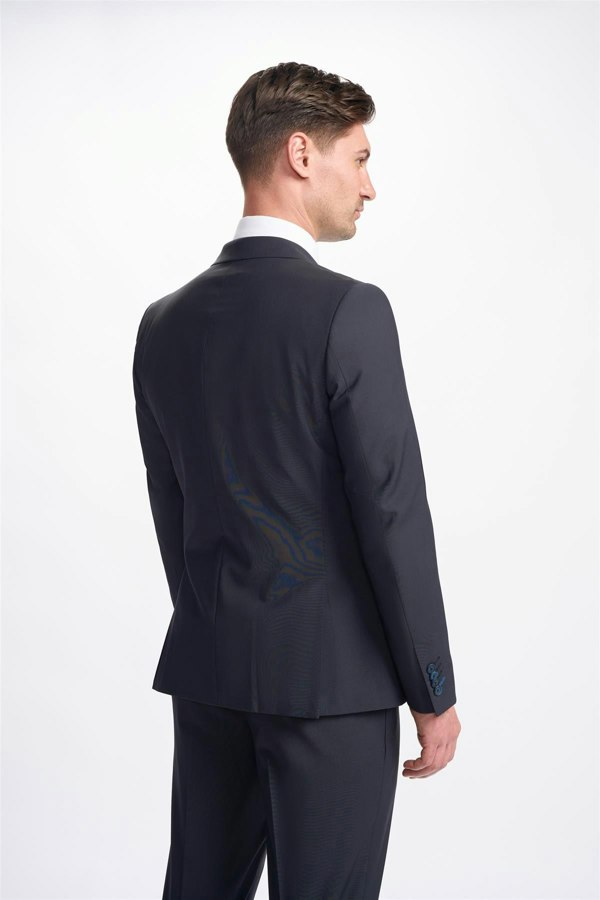 Bond Midnight Double Breasted Blazer Back