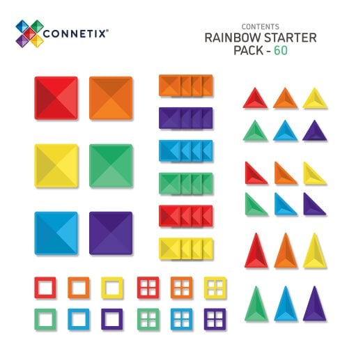 tickit Wooden Animal Friends & Rainbow Starter Pack