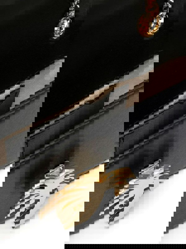 Palm Angels Bridge Chain Bag Black Gold - Supplied FashionPALM ANGELS