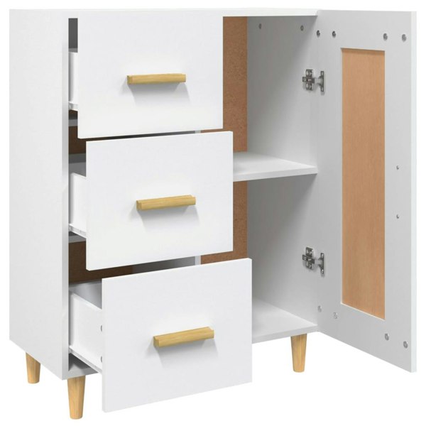 Berkfield Sideboard White 69.5x34x90 cm Engineered Wood