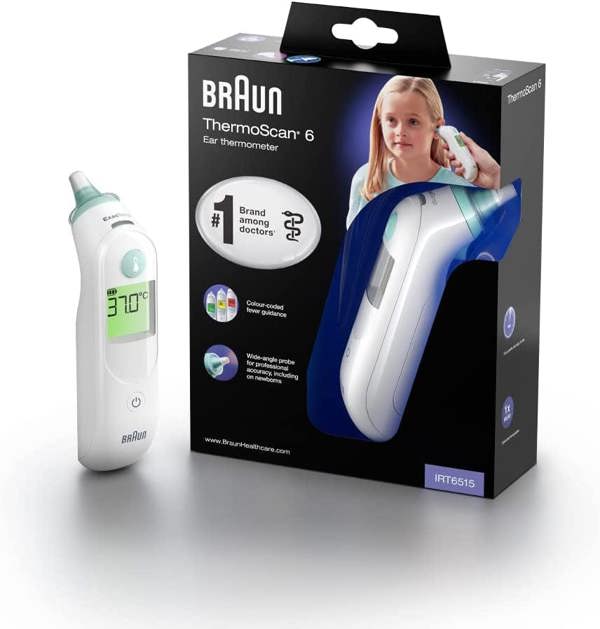Braun Healthcare Braun IRT6515 ThermoScan 6 Ear Thermometer