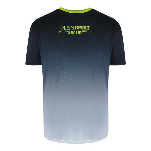 Plein Sport Gradient Style Black T-Shirt