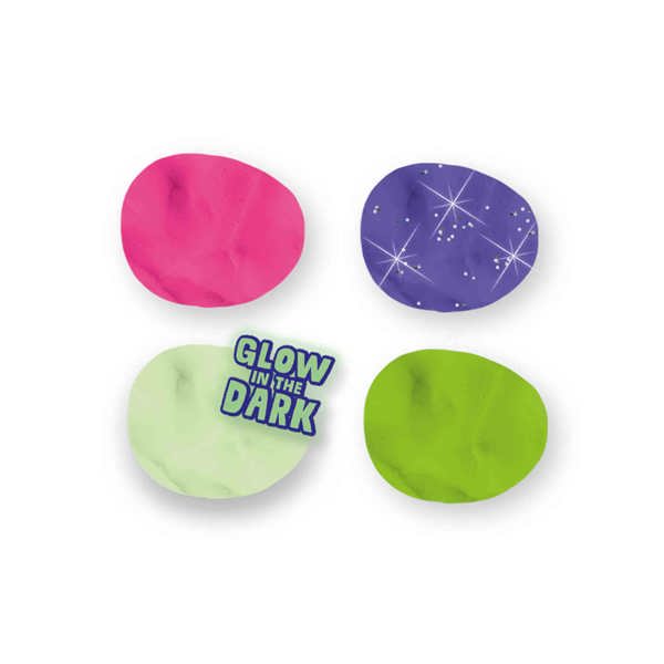 SES Creative Feel good dough - Glow (4x90gr)
