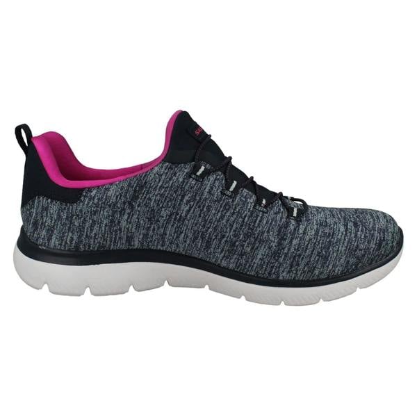Skechers Ladies Skechers Slip On Trainers Quick Getaway 12983