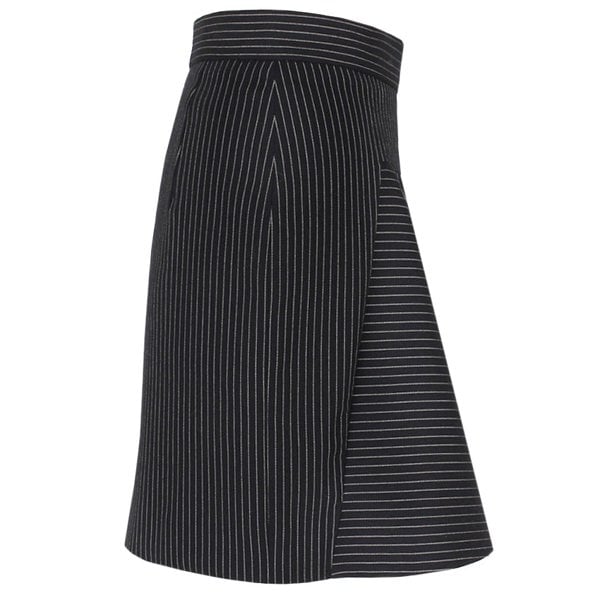 A Stella McCartney elegant mini skirt in a pinstripe fabric
