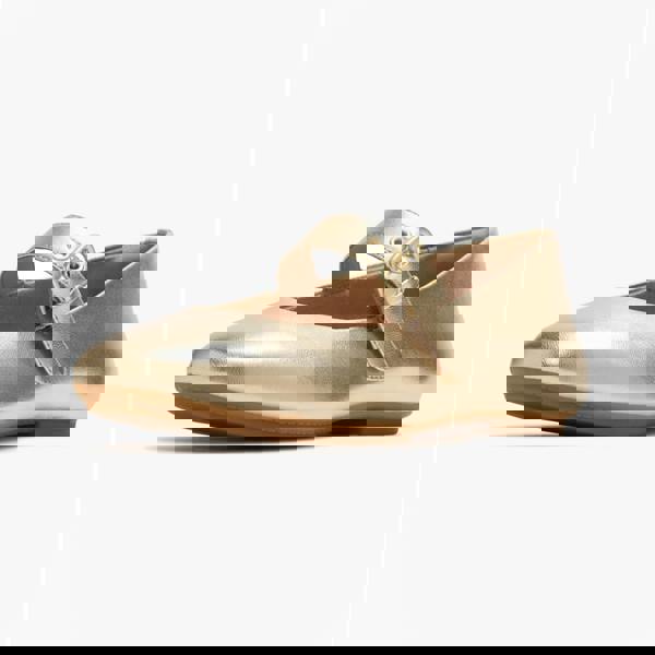 FitFlop FitFlop DELICATO LEATHER Womens Mary Jane Platino