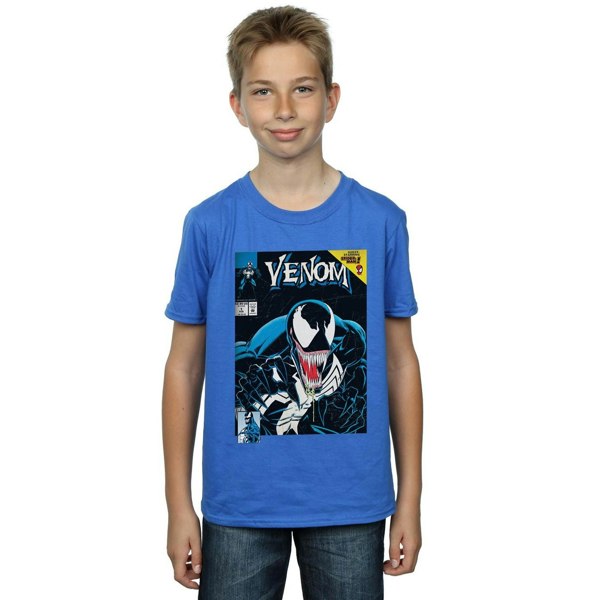 Marvel Boys Comics Venom Comic Cover T-Shirt - Royal Blue