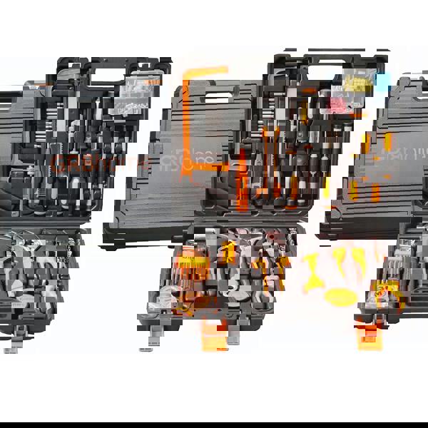 Gr8 Home Hand Tool Kit Set 160 Pcs General Household with Portable Storage Tool Box Case