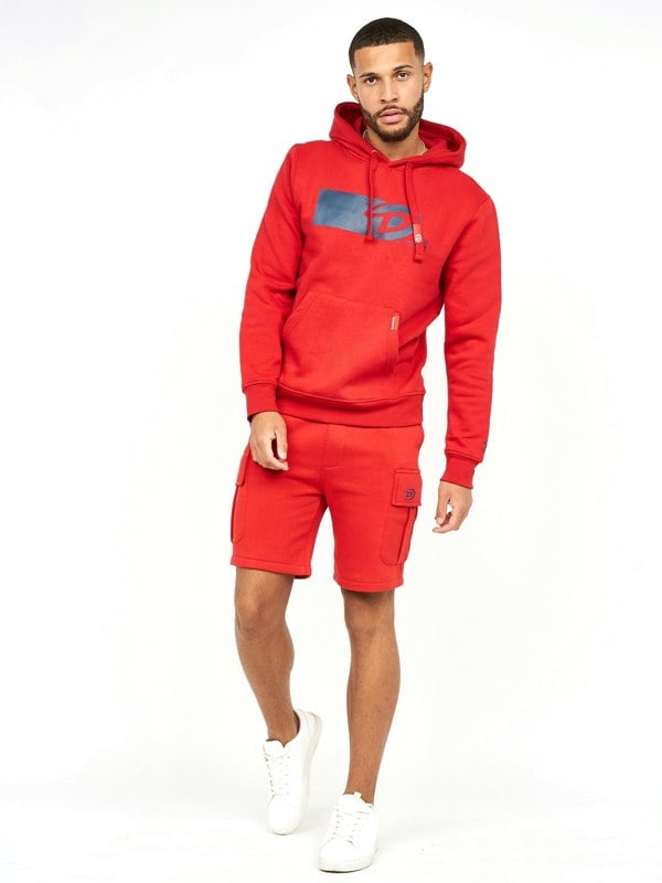 Duck and Cover Bidwell Hoodie - Red