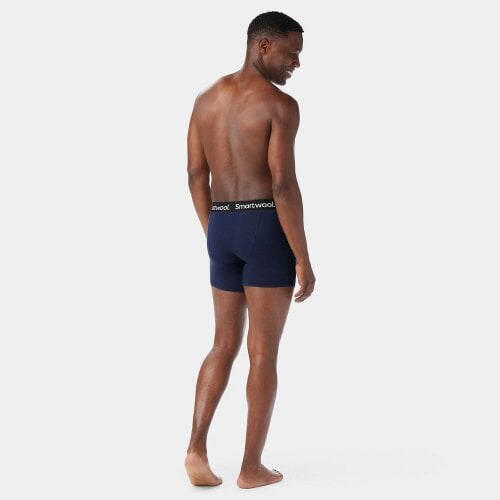 Smartwool Mens Merino Boxer Brief Boxed Underwear Travel Base Layer Black
