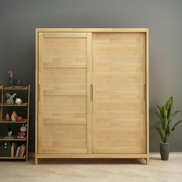 KA9347 Wardrobe, Different Wood Available-Weilai Concept-Weilai Concept