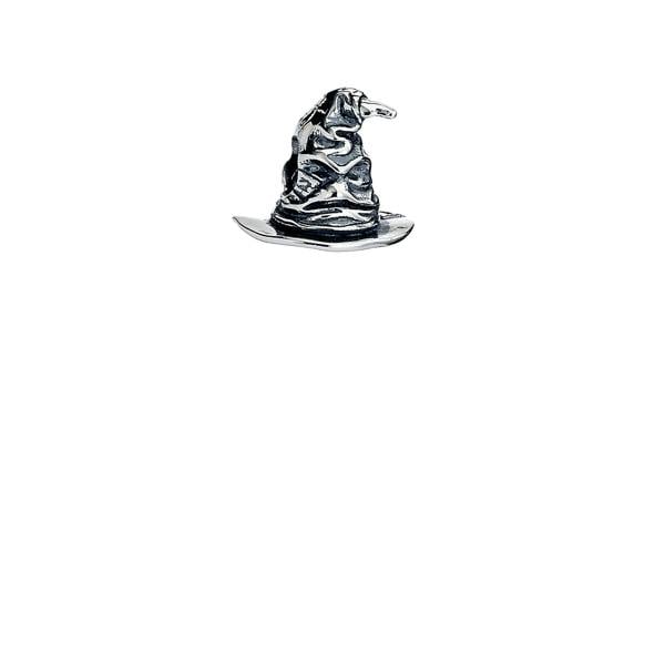 Harry Potter sterling silver sorting hat spacer bead  silver