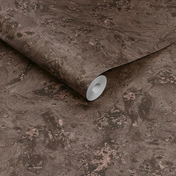 Abigail Ahern Boheme Marble Wallpaper | Mocha