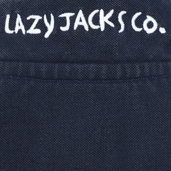 Lazy Jacks LJ700C - Boys 1/4 Zip Pique Sweatshirt - Marine