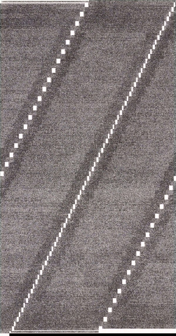 Modern Living Room Rug Bordered Design in Grey | The Rugs