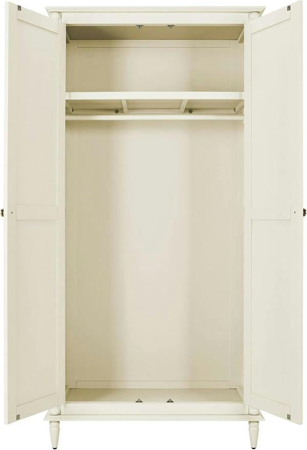 Statement Furniture Cromwell Double Wardrobe with Shelf and Hanging Rail