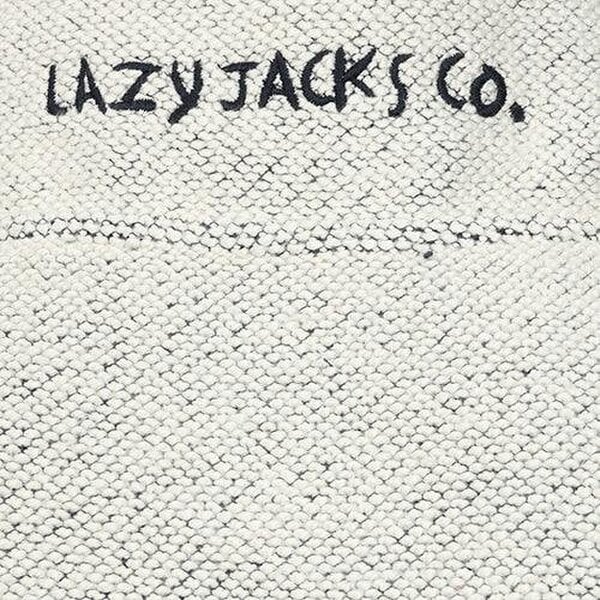 Lazy Jacks LJ703 - Men's 1/4 Zip Textured Sweatshirt - Grey Marl