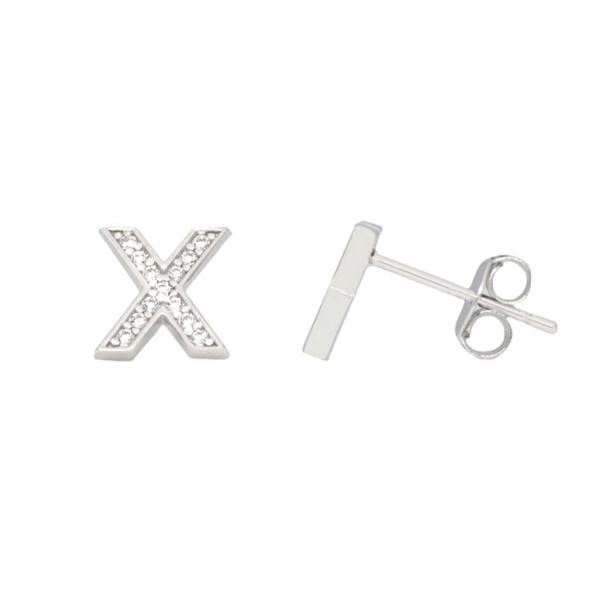 Say It With Large Kiss Earrings - Silver
