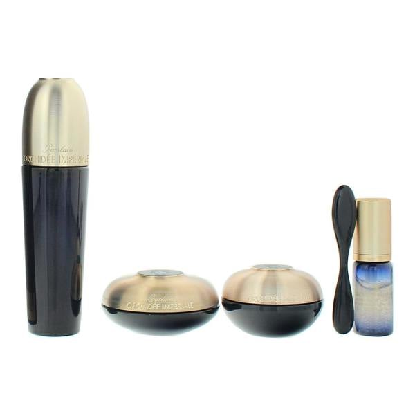 Guerlain Orchidee Imperiale Discovery Ritual Gift Set Face Cream, Micro-Lift Serum, Essence-In-Lotion, Eye/Lip Cream