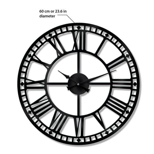 WALPLUS WC2123 - Westminster Big Ban Style Iron Wall Clock - 60 cm / 23.6 in