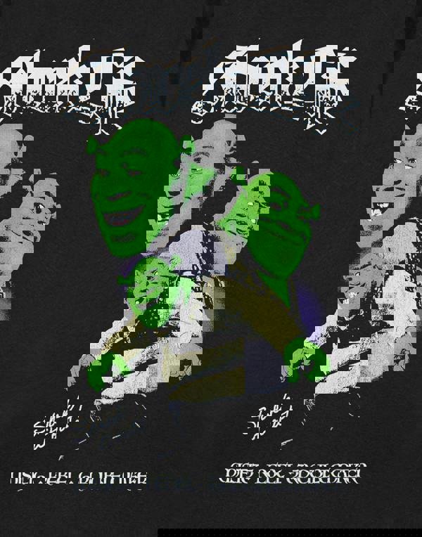 Shrek Unisex Black Shrek Life Short Sleeved T-Shirt