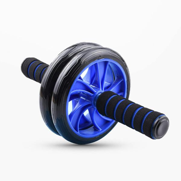 ENER-J 5 in 1 Home Training Ab Roller Wheel Kit Equipment, Fitness Invention Ab Roller Wheel Kit with Push-Up Bar Jump Rope, With Knee Pad