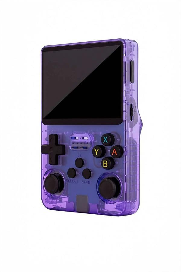 Dyzi R36S Retro Handheld Game Console 3.5" IPS Display USB Rechargeable