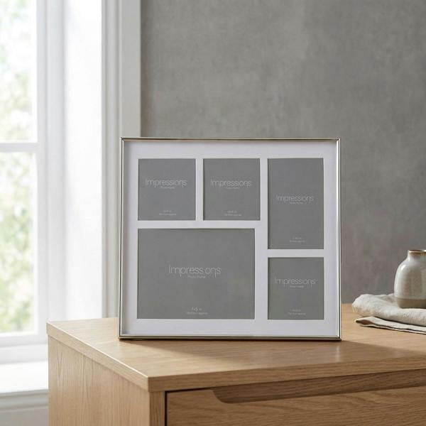 Garden Greatness Multi Aperture Silver Plated Photo Frame