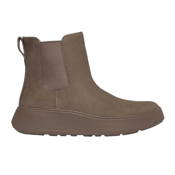 Fit Flop Womens/Ladies F-Mode Suede Flatform Chelsea Boots - Grey