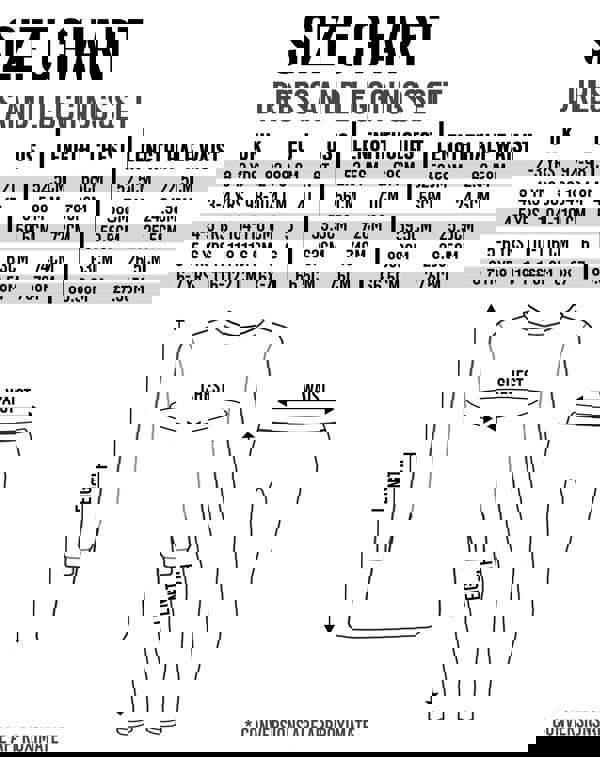 Paw Patrol Girls Multicoloured Skye Placement Print & All Over Print Leggings Dress and Leggings Set