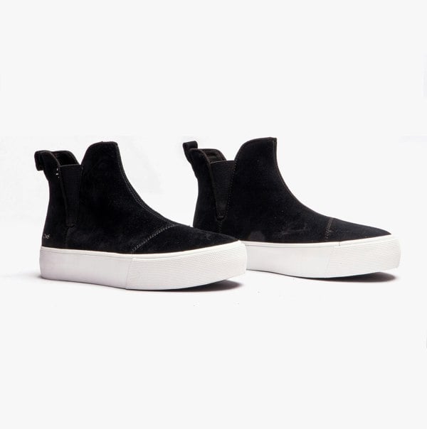 TOMS FENIX PLATFORM CHELSEA Womens Boots Black