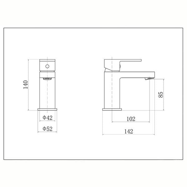 Flode Roxen | Mono Basin Mixer Tap | Chrome