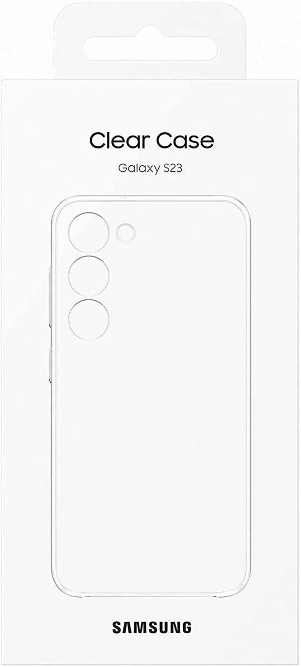 Samsung Galaxy S23 Clear Slim TPU Case Transparent - EF-QS911CTEGWW