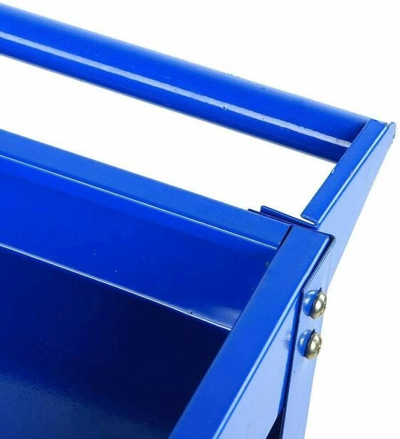 HYGRAD BUILT TO SURVIVE Heavy Duty Workshop Garage DIY Tool Storage Trolley Wheel Cart Tray 3 Tier/Shelf
