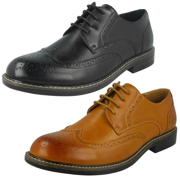 Maverick Mens Malvern Lace Up Brogue Shoes