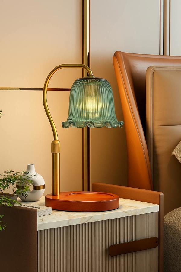 Height Adjustable Candle Warmer Lamp with Timer & Dimmer