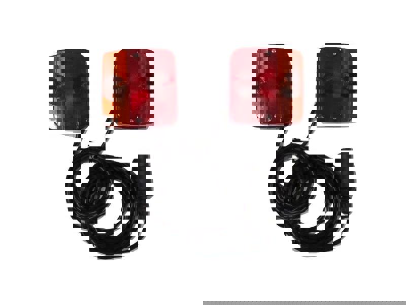 Rear Magnetic Trailer Lights With 10M Cable (Tractor Light Board Trailer Towing Lamp)