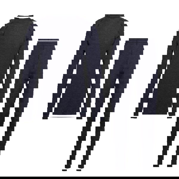 Trespass Unisex Adult Demian DLX Base Layer Set - Navy Marl