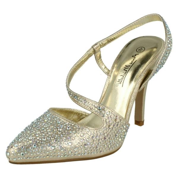 Anne Michelle Ladies Anne Michelle Sling Back Evening Shoes