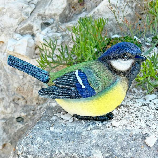 Farmwood Large Blue Tit Bird Garden Ornament