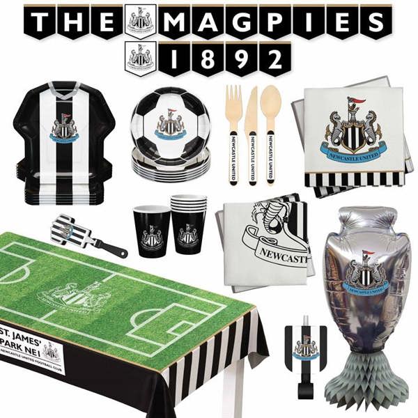 Newcastle United FC All in One Party Box Set, Kitchen Accessories, Sports, Gift