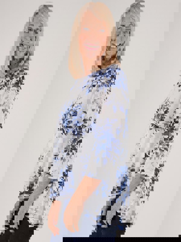 TIGI-Wear 2 Layer Floral Top