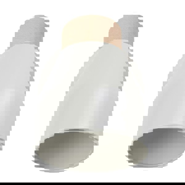 Contemporary Scandinavian Designed Wall Light Fitting in Pastel Muted Dove Grey Image 2