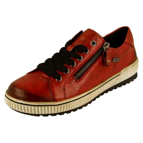 Remonte Ladies Remonte Casual Shoes With Side Zip And Remonte Tex D0700