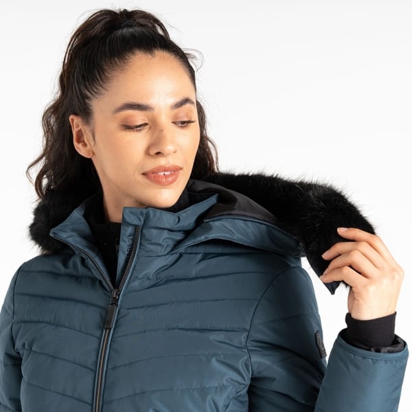 Dare 2B Women's Striking IV Mid Length Padded Jacket - Orion Grey