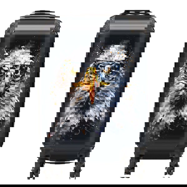 Warren Reed Eagle In Glasses Splashart Suitcase