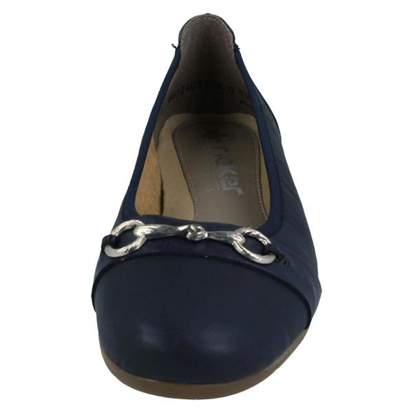 Rieker Ladies Rieker Slip On Ballet Pumps L9360